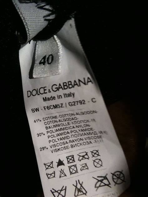 replica dress dolce gabbana|authentic dolce and gabbana label.